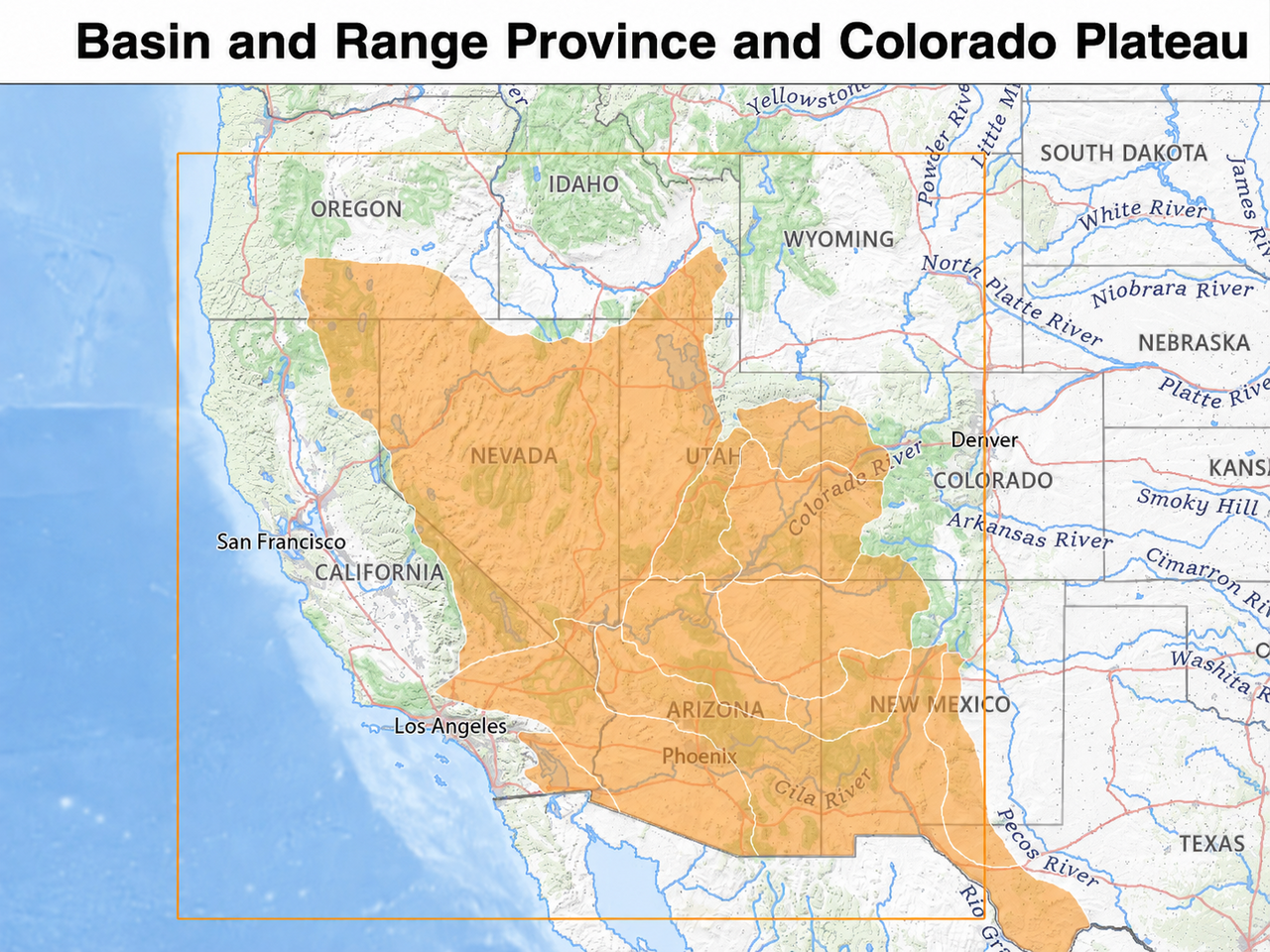 Basin and Range Province